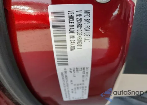 2022 Chrysler Voyager Lx z USA, uszkodzony, nr VIN 2C4RC1CG3NR163011